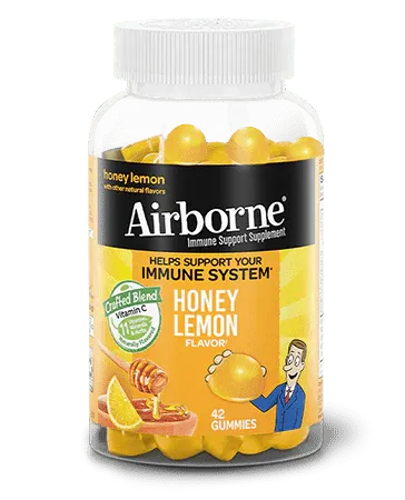 Airborne Honey Lemon Immune Support Gummies