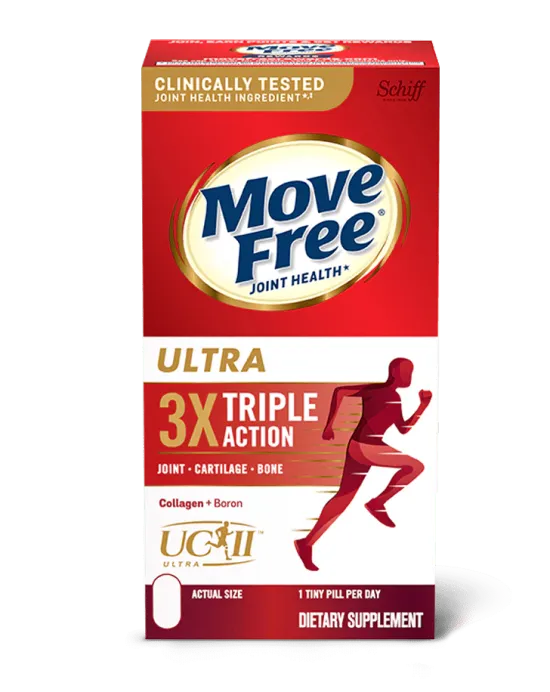 Move Free® 3X Ultra Triple Action With Type II Collagen & Boron