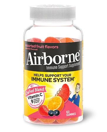 Assorted Fruit Flavored Immune Support Gummies
