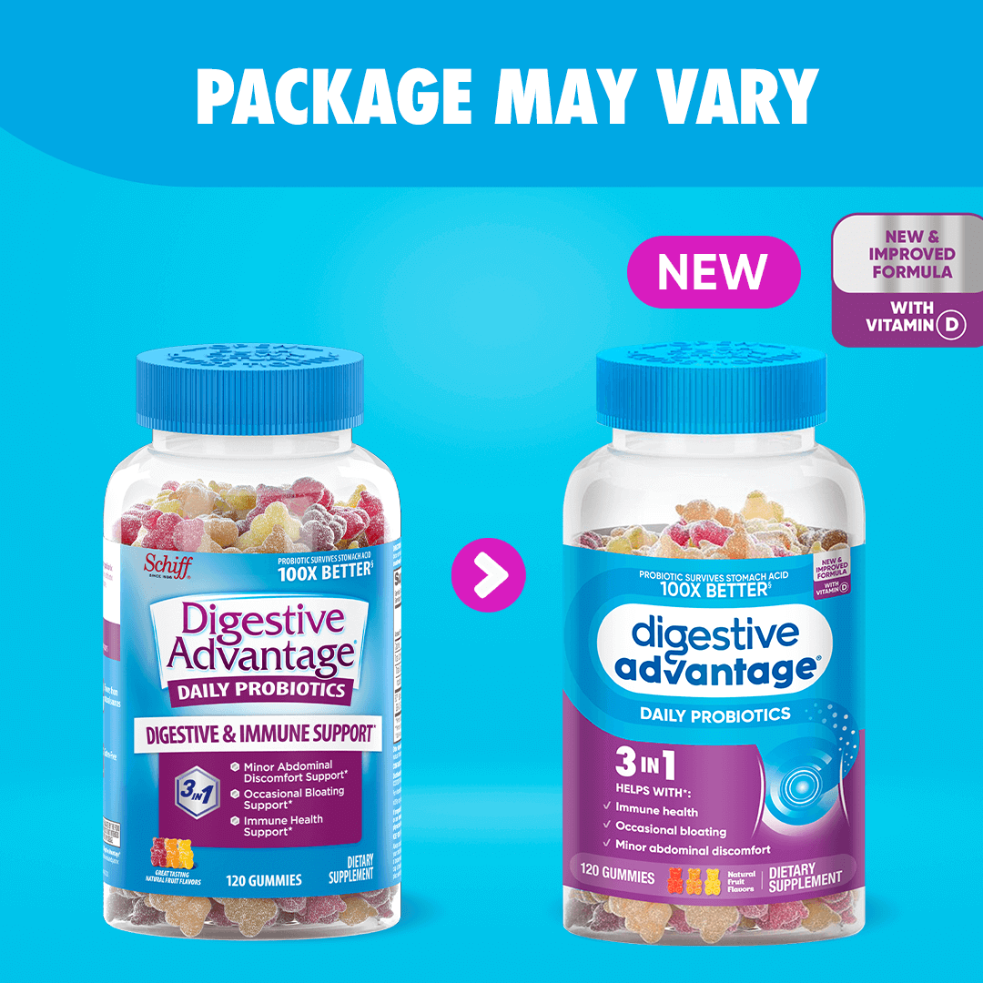 Digestive Advantage Probiotic Gummies new pack