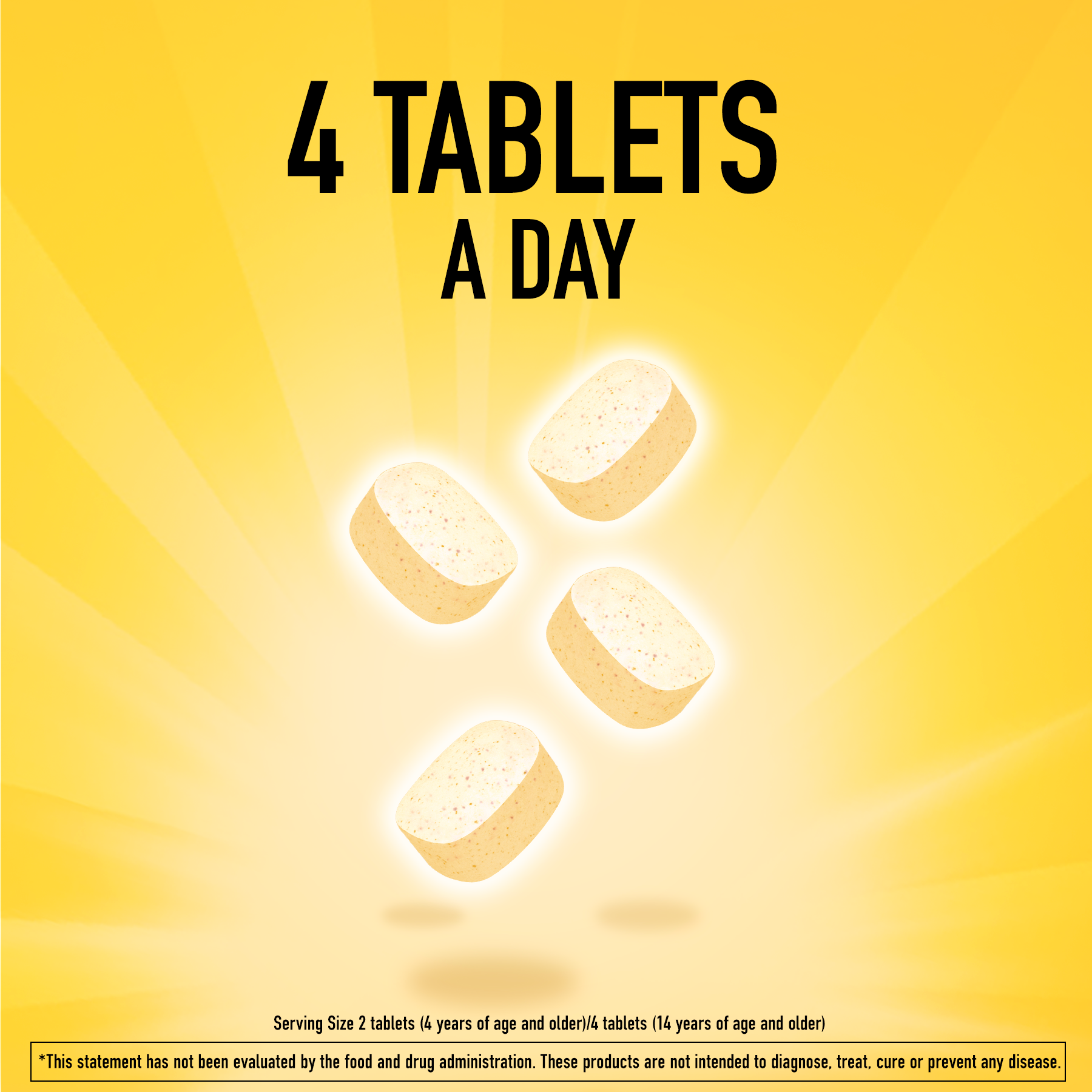 Four Airborne Citrus Chewable Tablet benefits