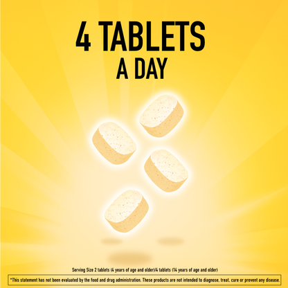 Four Airborne Citrus Chewable Tablet benefits