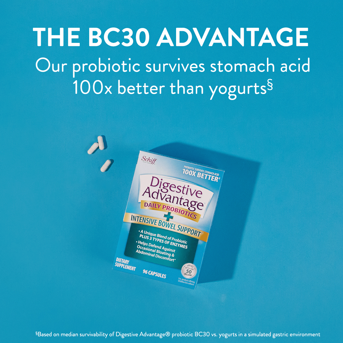 Digestive Advantage® Intensive Bowel Support Capsules