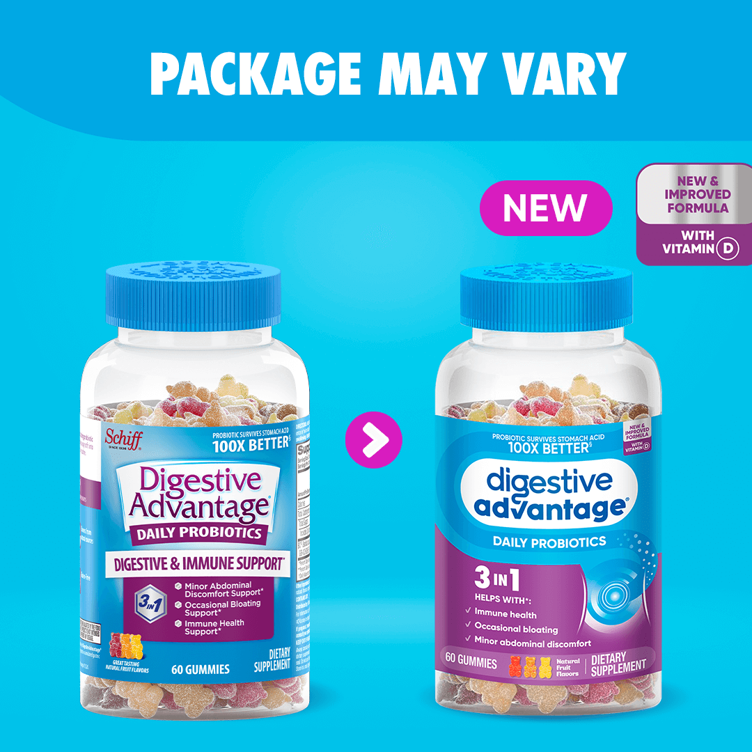 Digestive Advantage Probiotic Gummies new packshot