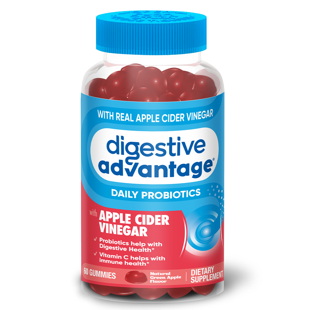 DIGESTIVE ADVANTAGE® Daily Probiotics with Apple Cider Vinegar