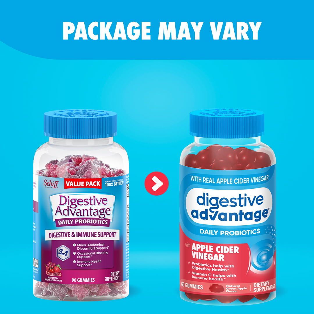 DIGESTIVE ADVANTAGE® Daily Probiotics with Apple Cider Vinegar