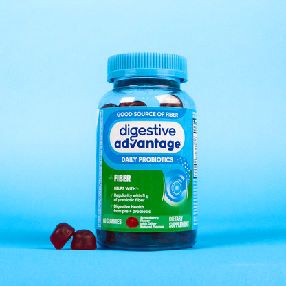 DIGESTIVE ADVANTAGE® Daily Probiotics with Fiber - Gummies