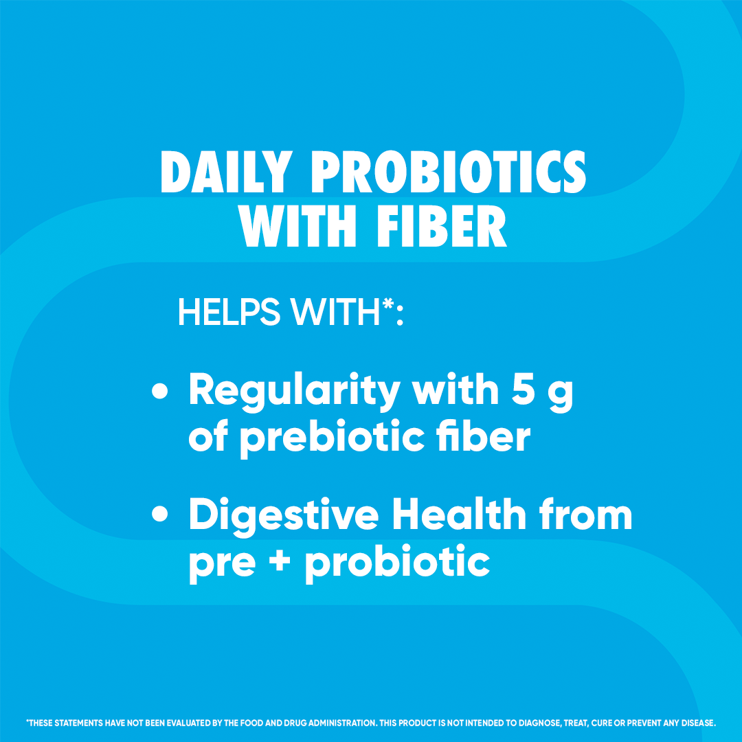 DIGESTIVE ADVANTAGE® Daily Probiotics with Fiber - Gummies