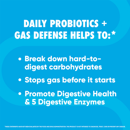 Digestive Advantage Gas Defense + Daily Probiotic advantages