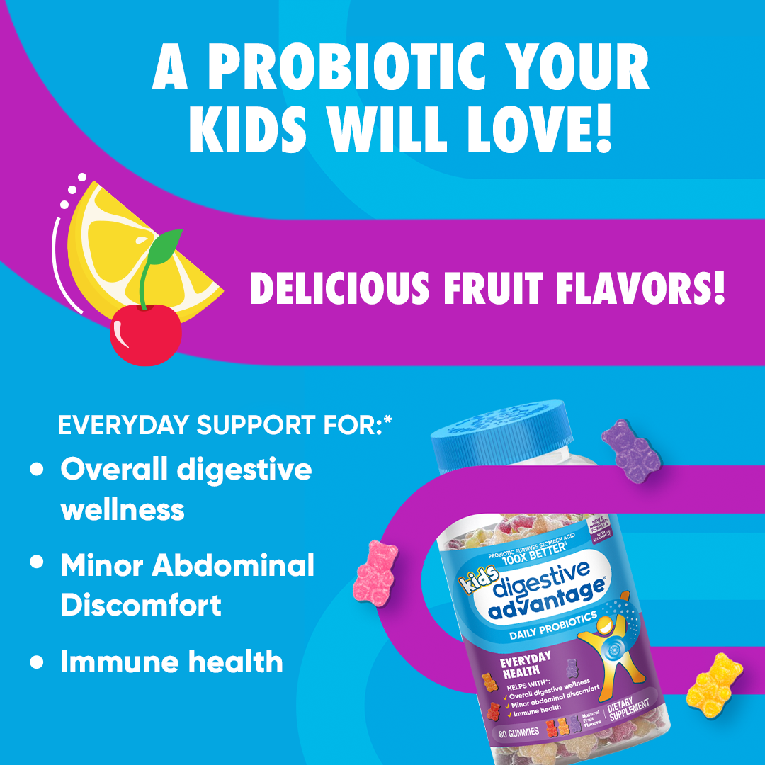 Digestive Advantage® KIDS Daily Probiotic Gummies