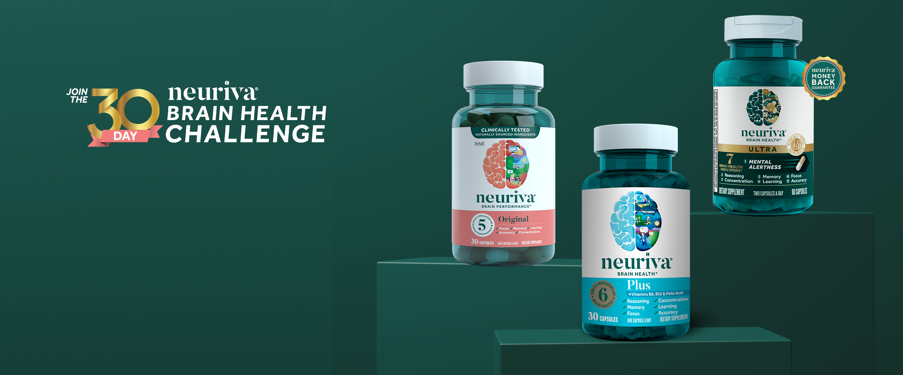 Neuriva Brain Health Supplements | Schiff Vitamins