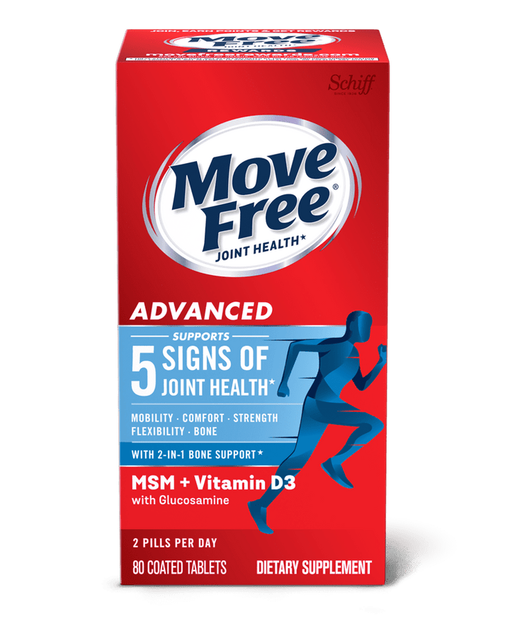 Move Free Advanced Plus MSM Joint Supplements Schiff Vitamins