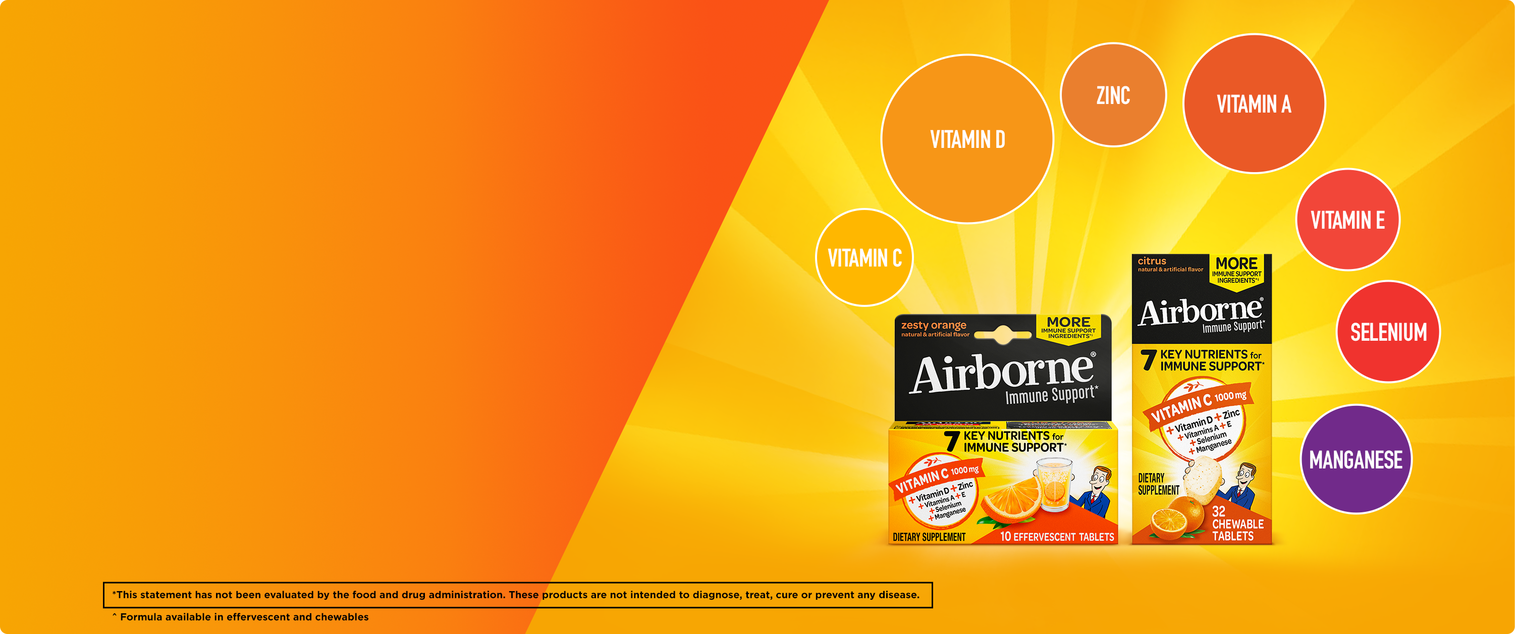 Airborne immune support banner