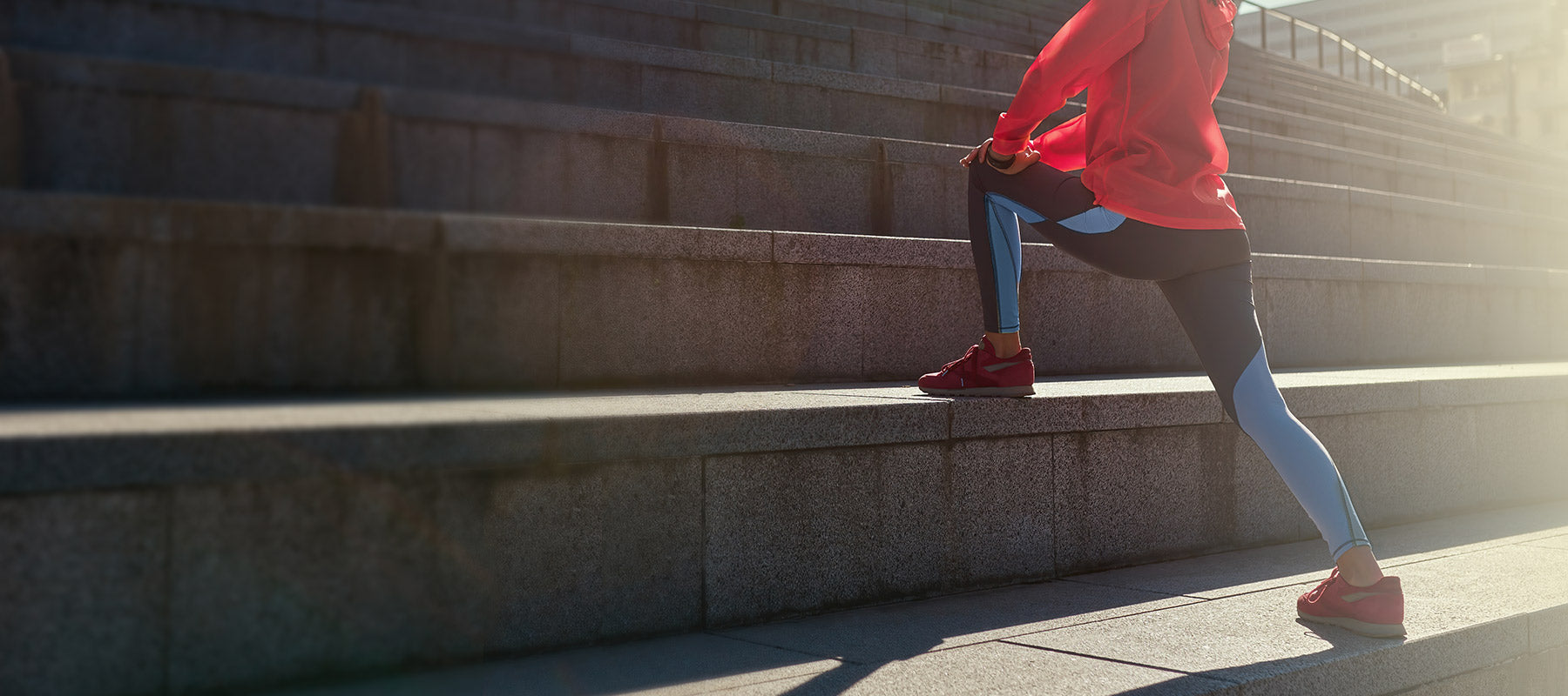  Person stretching leg joints