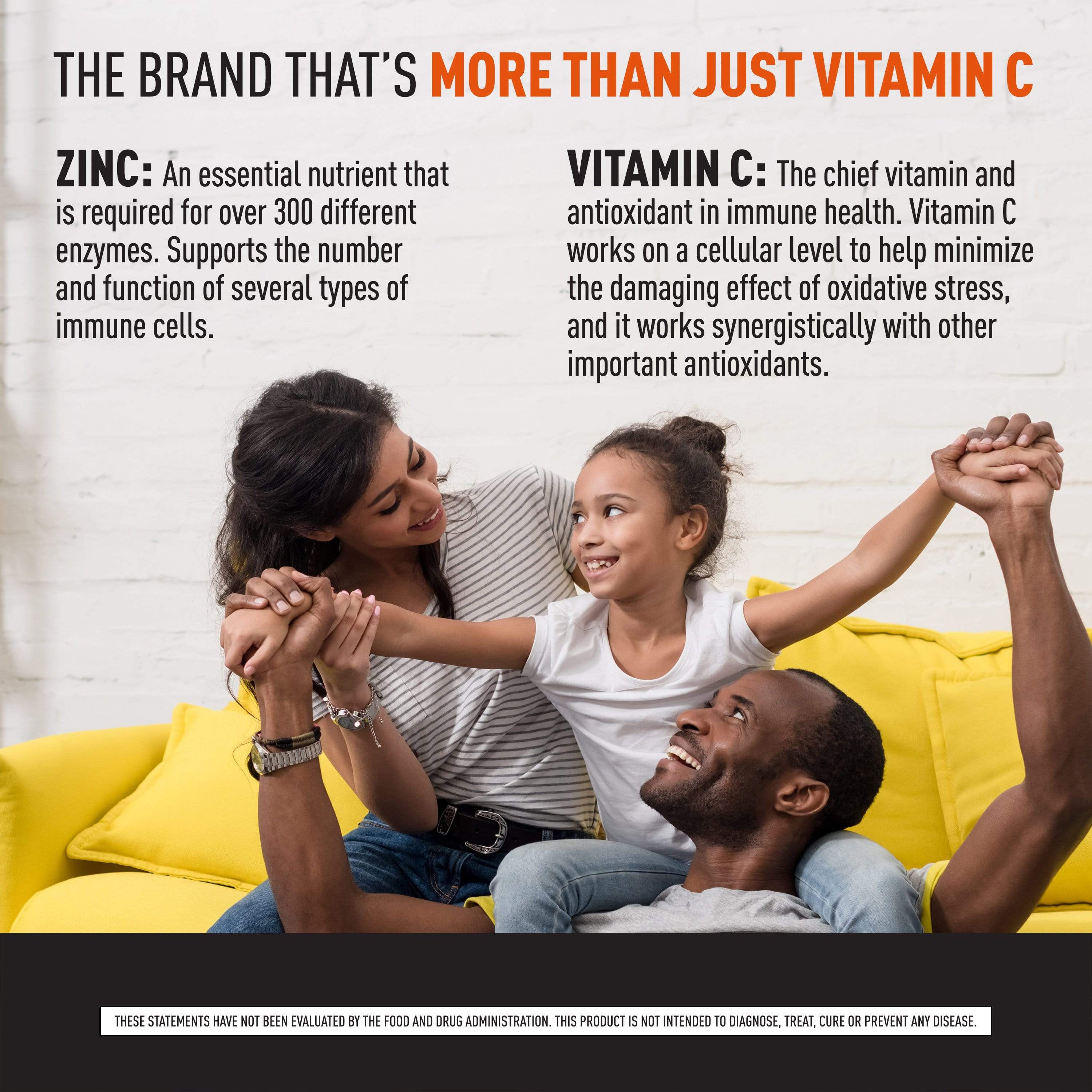 A family with facts about zinc and vitamin D