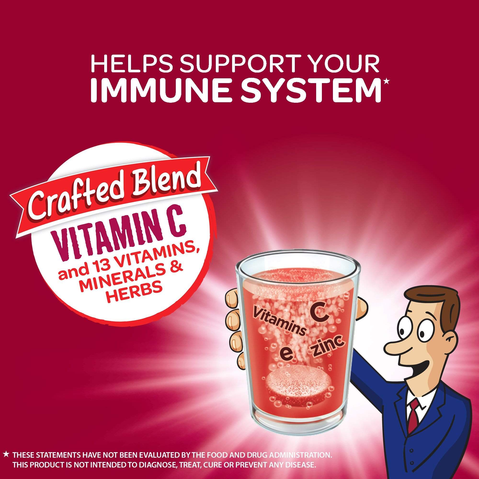 Airborne Vitamin C Very Berry supports your immune system 