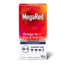 MegaRed 4-in-1 with Omega-3 Fish and Krill Oil, 40 softgels included