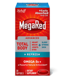 MegaRed Advanced Total Body Softgels, 30 included 