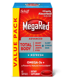 MegaRed Advanced Total Body Refresh 500 mg Softgels